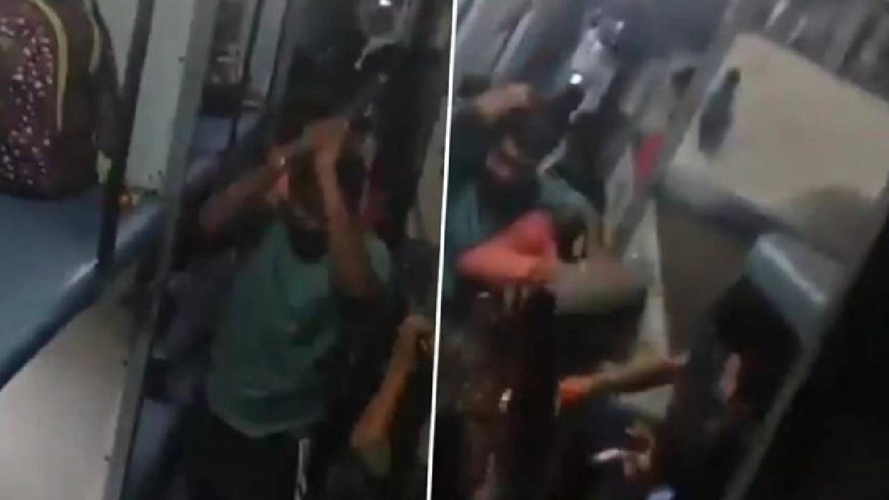 Video: ಊಟದ ಬೆಲೆ ವಿಚಾರವಾಗಿ ರೈಲಿನಲ್ಲಿ ಜಗಳ, ಪ್ರಯಾಣಿಕನಿಗೆ ದೊಣ್ಣೆಯಿಂದ ಹೊಡೆದ ಕೇಟರಿಂಗ್ ಸಿಬ್ಬಂದಿ Video: ಊಟದ ಬೆಲೆ ವಿಚಾರವಾಗಿ ರೈಲಿನಲ್ಲಿ ಜಗಳ, ಪ್ರಯಾಣಿಕನಿಗೆ ದೊಣ್ಣೆಯಿಂದ ಹೊಡೆದ ಕೇಟರಿಂಗ್ ಸಿಬ್ಬಂದಿ