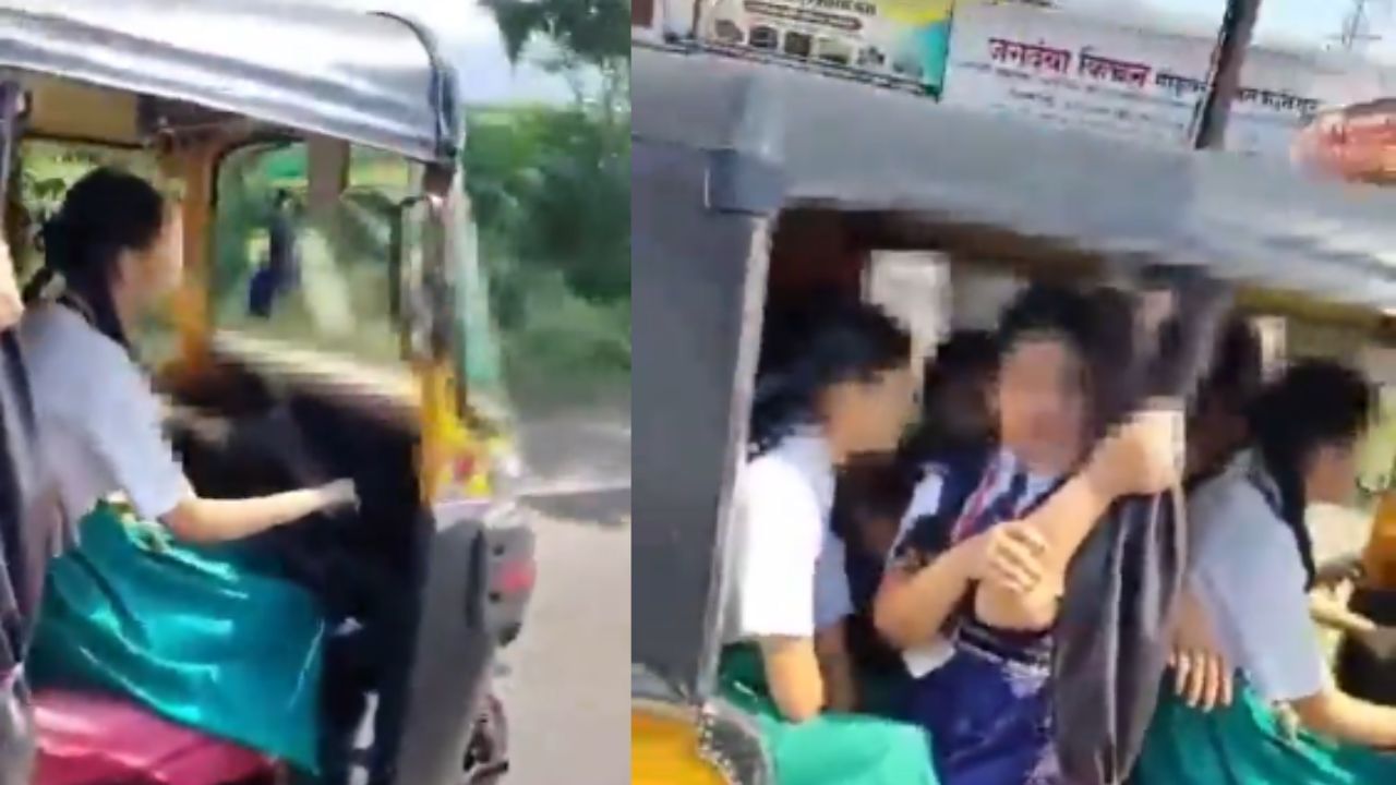 ಆಟೋ ಓಡಿಸಿದ ಅಪ್ರಾಪ್ತ ವಿದ್ಯಾರ್ಥಿನಿ, ಚಾಲಕನ ವಿರುದ್ಧ ಕಾನೂನು ಕ್ರಮ