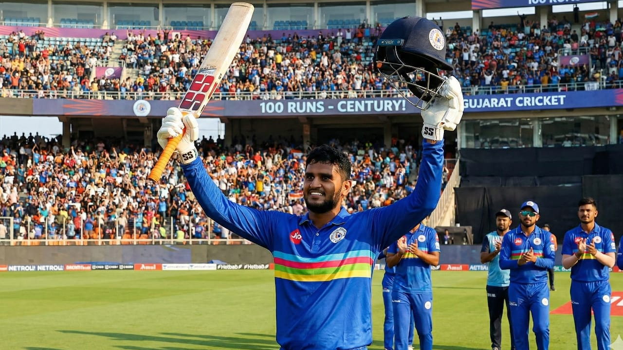 ಟಿ20 ಕ್ರಿಕೆಟ್‌ ಇತಿಹಾಸದಲ್ಲೇ ಹೊಸ ವಿಶ್ವ ದಾಖಲೆ ನಿರ್ಮಾಣವಾಗಿದೆ. ಅದು ಕೂಡ ಸ್ಪೋಟಕ ಸೆಂಚುರಿಯೊಂದಿಗೆ ಎಂಬುದು ವಿಶೇಷ. ಹೀಗೆ ಅತೀ ಕಡಿಮೆ ಎಸೆತಗಳಲ್ಲಿ ಶತಕ ಬಾರಿಸಿ ಹೊಸ ದಾಖಲೆ ಬರೆದ ಬ್ಯಾಟರ್​​ನ ಹೆಸರು ಉರ್ವಿಲ್ ಪಟೇಲ್ (Urvil Patel).