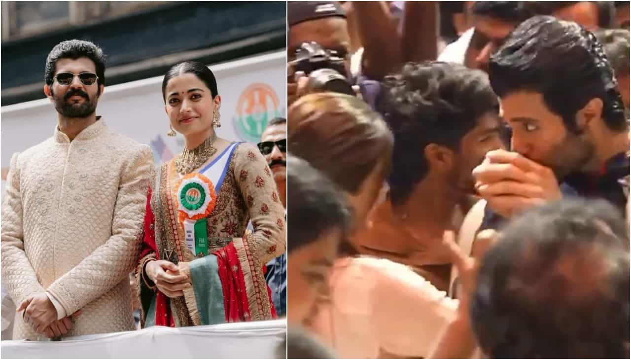 ಎಲ್ಲರ ಎದುರೇ ರಶ್ಮಿಕಾ ಮಂದಣ್ಣಗೆ ಮುತ್ತಿಟ್ಟ ವಿಜಯ್ ದೇವರಕೊಂಡ; ವಿಡಿಯೋ ನೋಡಿ ಎಲ್ಲರ ಎದುರೇ ರಶ್ಮಿಕಾ ಮಂದಣ್ಣಗೆ ಮುತ್ತಿಟ್ಟ ವಿಜಯ್ ದೇವರಕೊಂಡ; ವಿಡಿಯೋ ನೋಡಿ