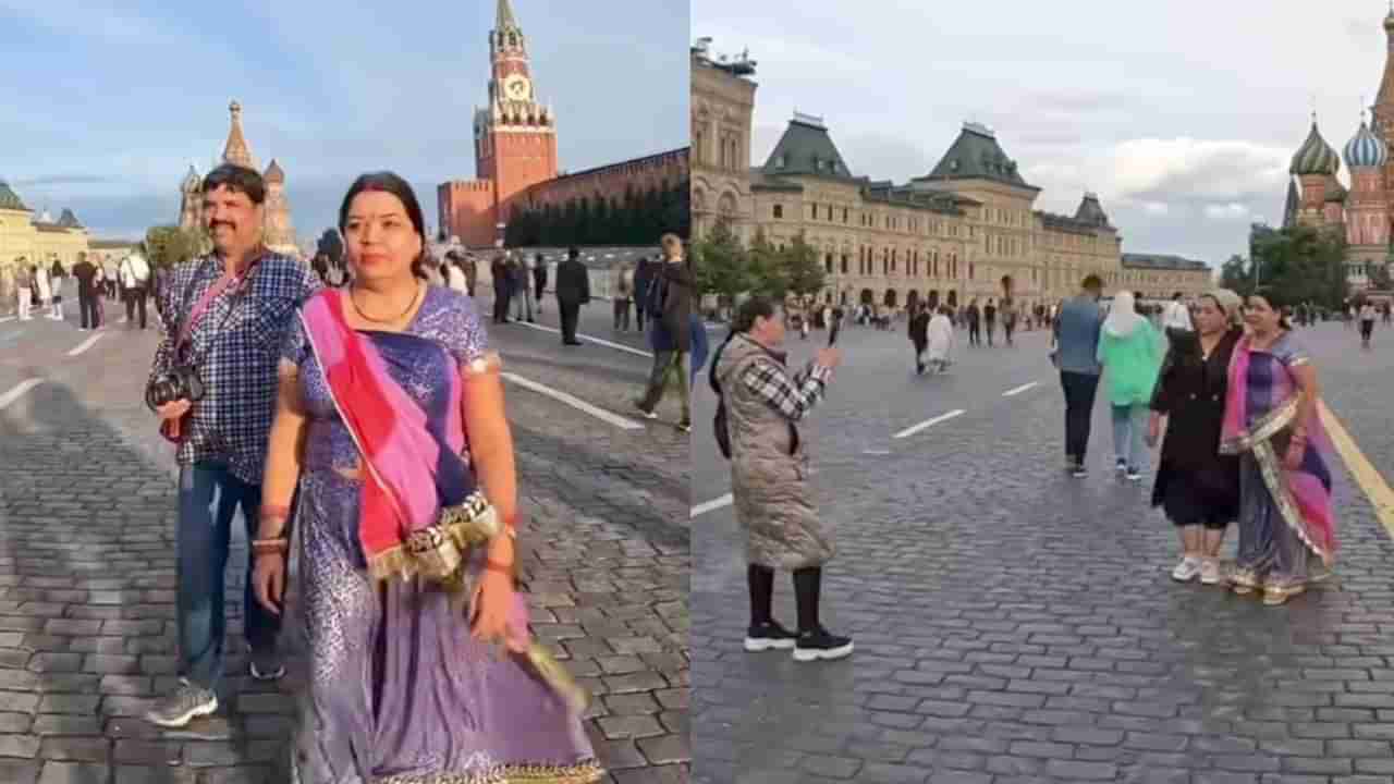 Video: ಸೀರೆಯುಟ್ಟ ಭಾರತೀಯ ನಾರಿಯೊಂದಿಗೆ ಸೆಲ್ಫಿ ಕ್ಲಿಕಿಸಿಕೊಂಡ ವಿದೇಶಿಗರು