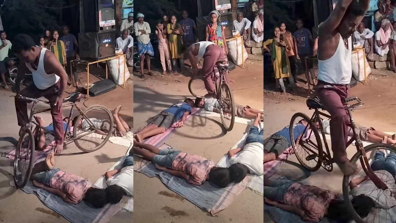 Video: ನೋಡೋರಿಗೆ ಮನೋರಂಜನೆ; ಇದು ಸೈಕಲ್ ಸರ್ಕಸ್ ನಂಬಿಕೊಂಡ ಕುಟುಂಬದ ಹೋರಾಟದ ಬದುಕು Video: ನೋಡೋರಿಗೆ ಮನೋರಂಜನೆ; ಇದು ಸೈಕಲ್ ಸರ್ಕಸ್ ನಂಬಿಕೊಂಡ ಕುಟುಂಬದ ಹೋರಾಟದ ಬದುಕು