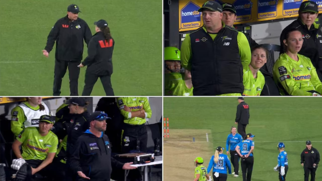 ಗೆಲ್ಲಲು 13 ಎಸೆತಗಳಲ್ಲಿ 3 ರನ್‌ ಬೇಕಿದ್ದಾಗ ಪಂದ್ಯ ರದ್ದುಗೊಳಿಸಿದ ಅಂಪೈರ್; ವಿಡಿಯೋ ನೋಡಿ