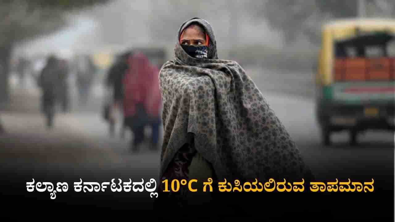 Karnataka Weather Today: ರಾಜ್ಯದ ಕೆಲವೆಡೆ ಸಾಧಾರಣ ಮಳೆ; ಕಲ್ಯಾಣ ಕರ್ನಾಟಕದಲ್ಲಿ ಇನ್ನಷ್ಟು ಕುಸಿಯಲಿರುವ ತಾಪಮಾನ