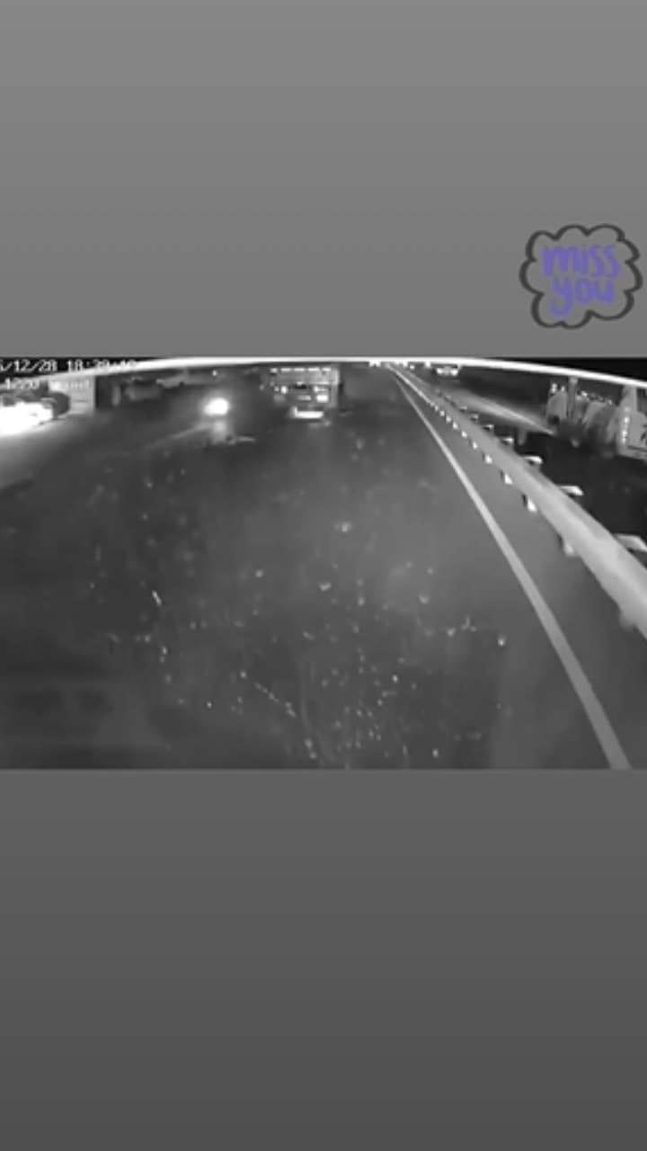 ಭೀಕರ ರಸ್ತೆ ಅಪಘಾತ: ಕ್ಯಾಮೆರಾದಲ್ಲಿ ದೃಶ್ಯ ಸೆರೆ