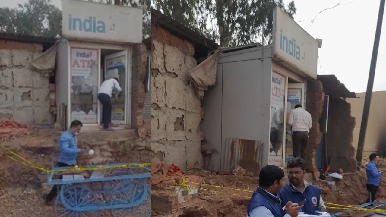 Belagavi: ತಳ್ಳುವ ಗಾಡಿ ತಂದು ಎಟಿಎಂ ಯಂತ್ರವನ್ನೇ ಹೊತ್ತೊಯ್ದ ಗ್ಯಾಂಗ್​!