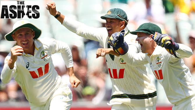 4719 ಎಸೆತಗಳಲ್ಲಿ ನಿರ್ಧಾರವಾದ ಆ್ಯಶಸ್ ಸರಣಿ ಫಲಿತಾಂಶ