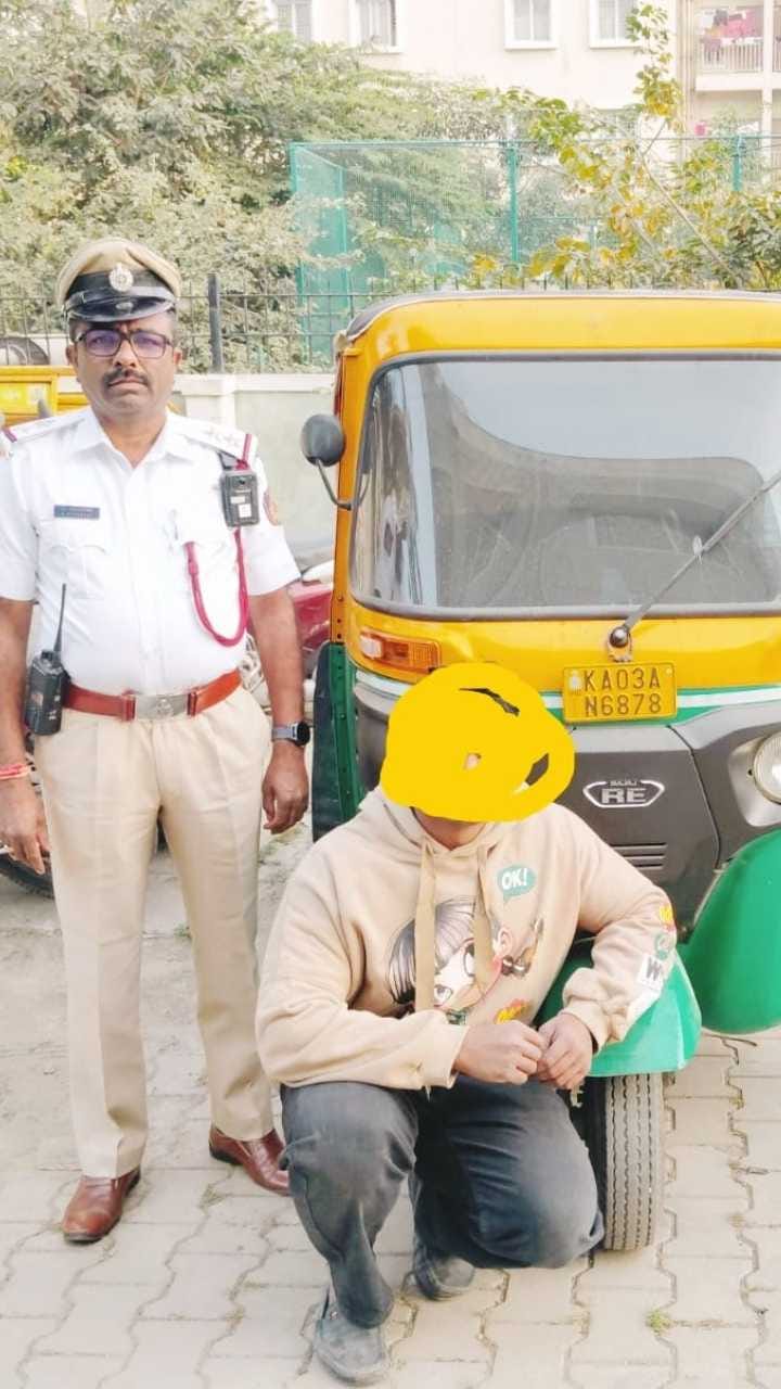 ಆಟೋದಲ್ಲಿ ವೀಲಿಂಗ್ ಮಾಡಿದವನ ಮೇಲೆ ಕೇಸ್, ಆಟೋ ಜಪ್ತಿ