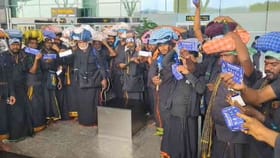 ಅರ್ಧಕ್ಕೆ ಕೈಕೊಟ್ಟ ಇಂಡಿಗೋ ವಿಮಾನ: ಅಯ್ಯಪ್ಪ ಮಾಲಾಧಾರಿಗಳು ಕಂಗಾಲು