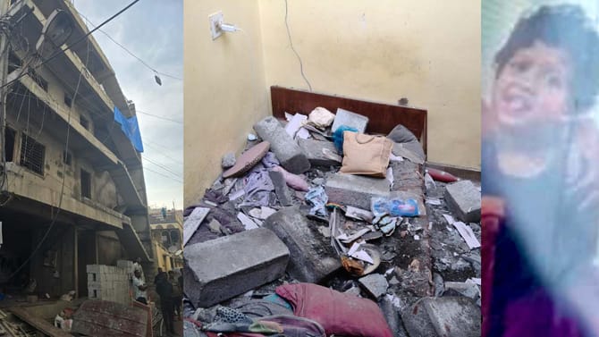 ಬೆಂಗಳೂರು: ನಿರ್ಮಾಣ ಹಂತದ ಕಟ್ಟಡದಿಂದ ಬ್ರಿಕ್ಸ್ ಬಿದ್ದು ಮಗು ಸಾವು