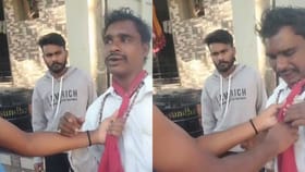 ಹುಬ್ಬಳ್ಳಿ: ಮಹಿಳೆಯರ ಮುಂದೆ ಅಸಭ್ಯವಾಗಿ ವರ್ತಿಸಿದವನಿಗೆ ಧರ್ಮದೇಟು!