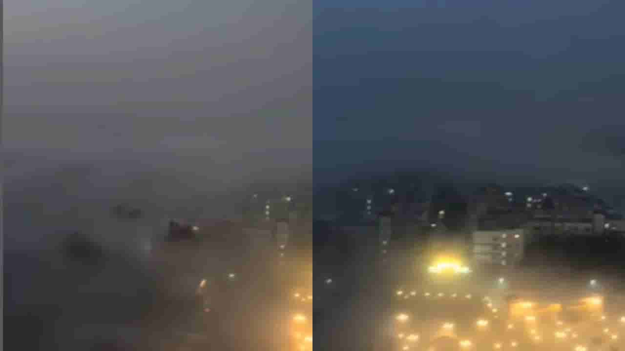 ಬೆಂಗಳೂರು ಫ್ರಿಡ್ಜ್ ಒಳಗಿದೆ: ಮಂಜಿನಲ್ಲಿ ಮುಳುಗಿದ ಬೆಂಗಳೂರು, ಅದ್ಭುತ ದೃಶ್ಯ ಕ್ಯಾಮೆರಾದಲ್ಲಿ ಸೆರೆ