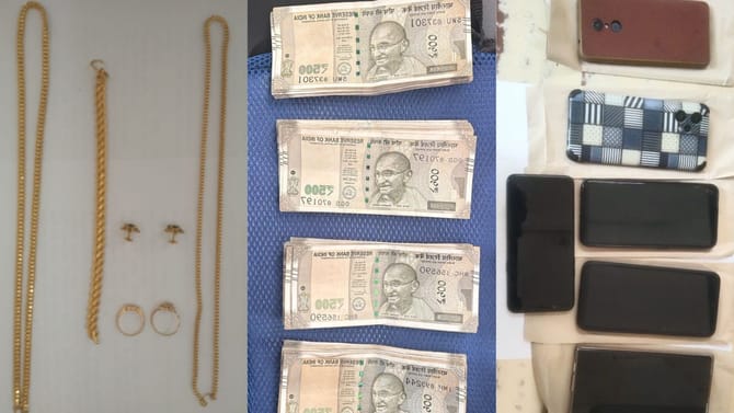 ಚಿನ್ನದ ವ್ಯಾಪಾರಿ ದರೋಡೆ ಕೇಸ್​: ಆರೋಪಿಗಳಿಗೆ ಖಾಕಿ ಶಾಕ್