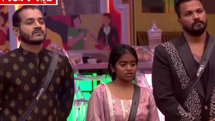 ಪ್ರೋಮೊನಲ್ಲೇ ಶಾಕ್ ಕೊಟ್ಟ ಬಿಗ್ಬಾಸ್: ಮನೆಯಿಂದ ಇಬ್ಬರು ಹೊರಕ್ಕೆ ಪ್ರೋಮೊನಲ್ಲೇ ಶಾಕ್ ಕೊಟ್ಟ ಬಿಗ್ಬಾಸ್: ಮನೆಯಿಂದ ಇಬ್ಬರು ಹೊರಕ್ಕೆ