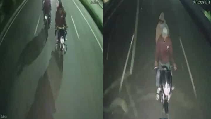 Video: ಮಹಾರಾಷ್ಟ್ರದಲ್ಲಿ ಚಲಿಸುತ್ತಿರುವ ಬಸ್ಸಿಂದ ಬ್ಯಾಗ್ಗಳನ್ನು ಕದ್ದ ಕಳ್ಳರು Video: ಮಹಾರಾಷ್ಟ್ರದಲ್ಲಿ ಚಲಿಸುತ್ತಿರುವ ಬಸ್ಸಿಂದ ಬ್ಯಾಗ್ಗಳನ್ನು ಕದ್ದ ಕಳ್ಳರು