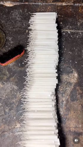 ಕ್ಯಾಂಡಲ್​ ಹೇಗೆ ತಯಾರಾಗುತ್ತೆ ನೋಡಿ