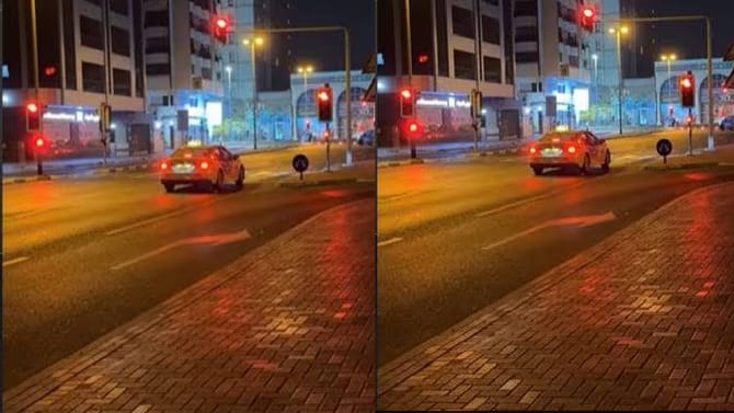 ರಸ್ತೆಯಲ್ಲಿರೋದು ಒಂದೇ ಒಂದು ಕಾರು, ಟ್ರಾಫಿಕ್ ಇಲ್ಲ, ಸ್ಟಿಲ್ ವೈಟಿಂಗ್