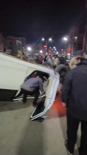 ಕಾಫಿನಾಡಿನಲ್ಲಿ ಮಿಡ್ ನೈಟ್ ಆಕ್ಸಿಡೆಂಟ್!