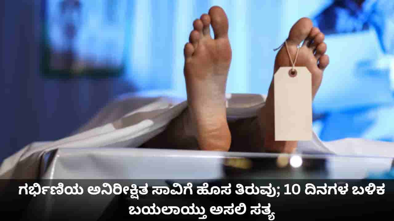 ಗರ್ಭಿಣಿಯ ಅನಿರೀಕ್ಷಿತ ಸಾವಿಗೆ ಹೊಸ ತಿರುವು; 10 ದಿನಗಳ ಬಳಿಕ ಬಯಲಾಯ್ತು ಅಸಲಿ ಸತ್ಯ
