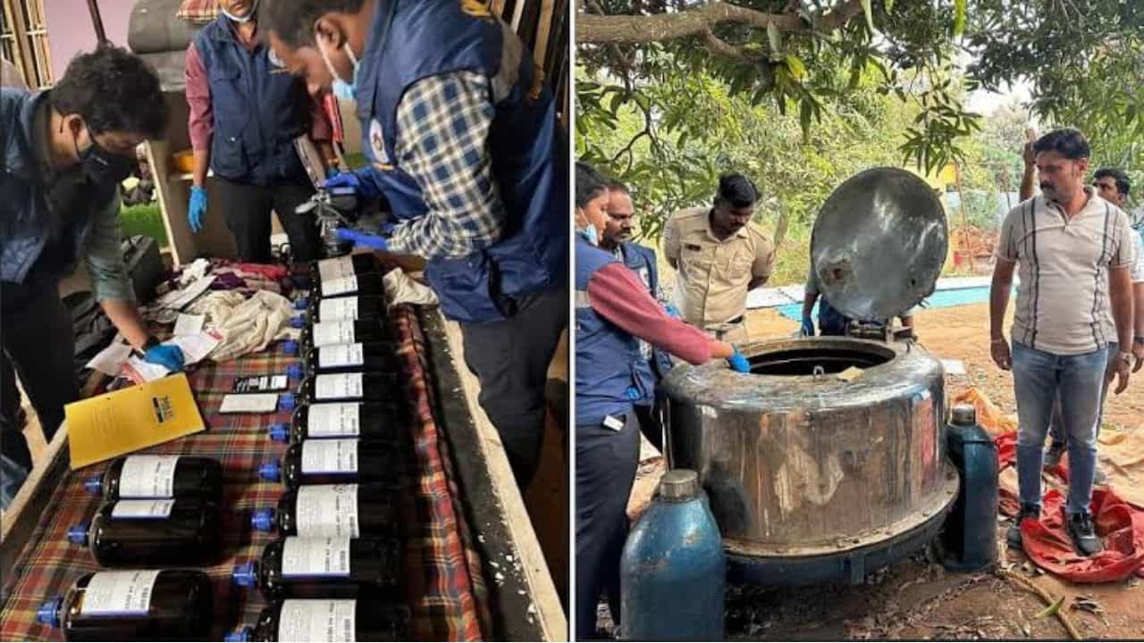 ಡ್ರಗ್ಸ್​​ ಫ್ಯಾಕ್ಟರಿ ರಾಜಧಾನಿ ಆಯ್ತಾ ಬೆಂಗಳೂರು?: 55.88 ಕೋಟಿ ರೂ. ಮೌಲ್ಯದ MDMA ಸೀಜ್​​; ನಾಲ್ವರು ಅರೆಸ್ಟ್​​