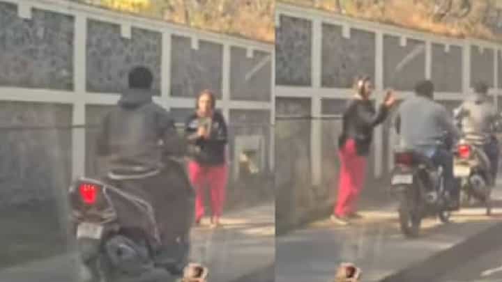Video: ಆರತಿ ಎತ್ತಿರೋ ಫುಟ್ಪಾತ್ ಮೇಲೆ ಗಾಡಿ ಓಡ್ಸವ್ರಿಗೆ Video: ಆರತಿ ಎತ್ತಿರೋ ಫುಟ್ಪಾತ್ ಮೇಲೆ ಗಾಡಿ ಓಡ್ಸವ್ರಿಗೆ