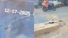 ರಸ್ತೆ ಗುಂಡಿ ತಪ್ಪಿಸಲು ಹೋಗಿ ಗಂಭೀರ ಗಾಯಗೊಂಡ ಯವಕ