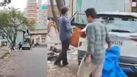 ದಂಡಾಸ್ತ್ರಕ್ಕೂ ಬಗ್ಗದ ಬೆಂಗಳೂರಿಗರು: ಕಾರಲ್ಲಿ ಬಂದ್ರು, ಕಸ ಸುರಿದ್ರು!