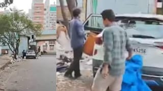 ದಂಡಾಸ್ತ್ರಕ್ಕೂ ಬಗ್ಗದ ಬೆಂಗಳೂರು ಮಂದಿ: ಕಾರಲ್ಲಿ ಬಂದ್ರು, ರಸ್ತೆ ಬದಿ ಕಸ ಸುರಿದ್ರು!