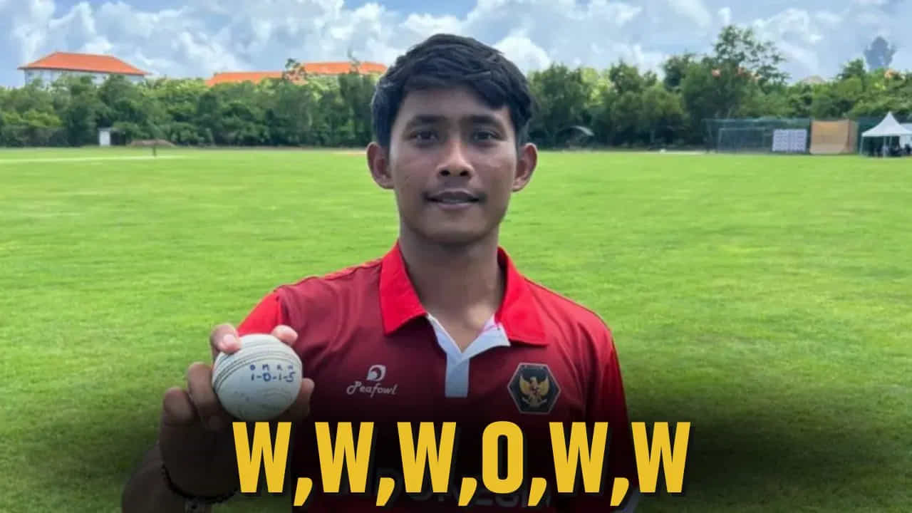 W,W,W,0,W,W..  ಒಂದೇ ಓವರ್​ನಲ್ಲಿ 5 ವಿಕೆಟ್ ಉರುಳಿಸಿದ 28 ವರ್ಷದ ವೇಗಿ