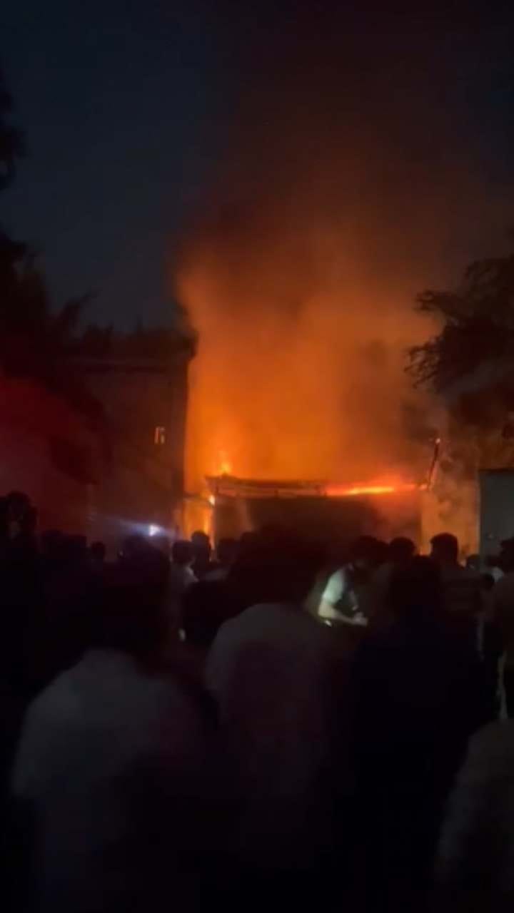 ಧಗ ಧಗ ಹೊತ್ತಿ ಉರಿದ ಗೋದಾಮು