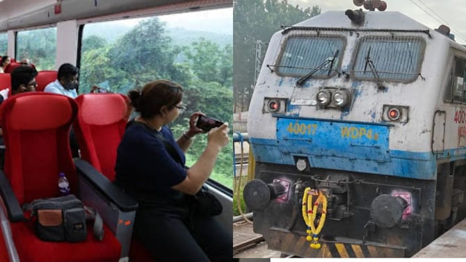 ಮತ್ತೆ ಪಶ್ಚಿಮಘಟ್ಟದ ಸೌಂದರ್ಯ ಸವಿಯಲು ಬಂದಿದೆ ವಿಸ್ಟಾಡೋಮ್ ರೈಲು