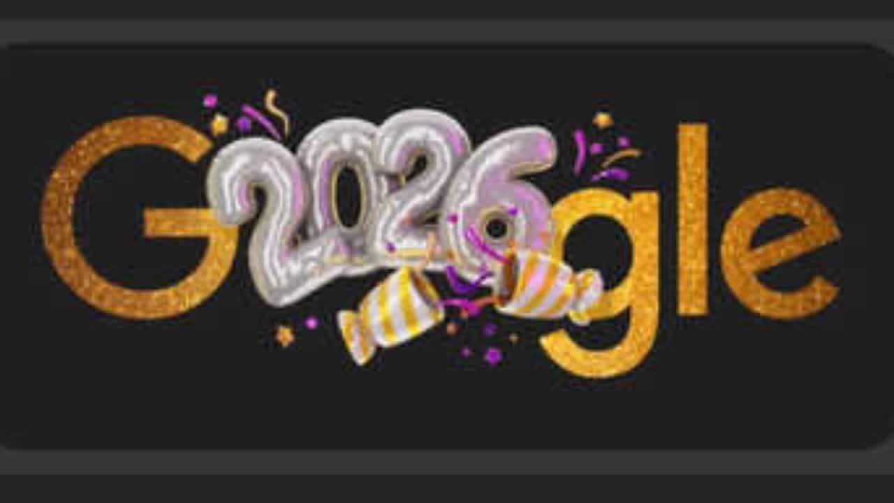 New Year's Eve: 2025ಕ್ಕೆ ವಿದಾಯ ಹೇಳಿ ಹೊಸ ವರ್ಷವನ್ನು ಸ್ವಾಗತಿಸುವ ವಿಶೇಷ ಡೂಡಲ್ ಹಂಚಿಕೊಂಡ ಗೂಗಲ್