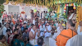 ಮಂತ್ರಾಲಯದ ಶ್ರೀ ವೆಂಕಟೇಶ್ವರ ಸ್ವಾಮಿ ದೇವಸ್ಥಾನದಲ್ಲಿ ವೈಕುಂಠ ಏಕಾದಶಿ