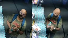 ಚಿನ್ನದಂಗಡಿ ದೋಚಿ ಬಸ್​​ ಸ್ಟ್ಯಾಂಡ್​​ನಲ್ಲಿ ಹಾಲು ಕುಡಿದಿದ್ದ; ದೃಶ್ಯ ಸೆರೆ