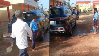 Video: ಯಾಣ ಕಡೆ ಪ್ರಯಾಣಿಸುತ್ತಿದ್ದ ವಿದ್ಯಾರ್ಥಿಗಳ ಬಸ್​​​ ಪಲ್ಟಿ, 12 ವಿದ್ಯಾರ್ಥಿಗಳಿಗೆ ಗಾಯ