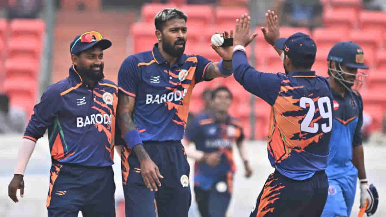 SMAT 2025: ಹಾರ್ದಿಕ್ ಪಾಂಡ್ಯ ಅದ್ಭುತ ಬೌಲಿಂಗ್; 40 ಎಸೆತಗಳಲ್ಲಿ ಪಂದ್ಯ ಗೆದ್ದ ಬರೋಡಾ