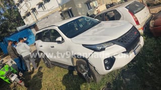 ಮಾಗಡಿ ಬಳಿ ಮಾಜಿ ಸಚಿವ ರೇವಣ್ಣ ಪುತ್ರನ ಕಾರು ಡಿಕ್ಕಿಯಾಗಿ ಬೈಕ್ ಸವಾರ ಸಾವು