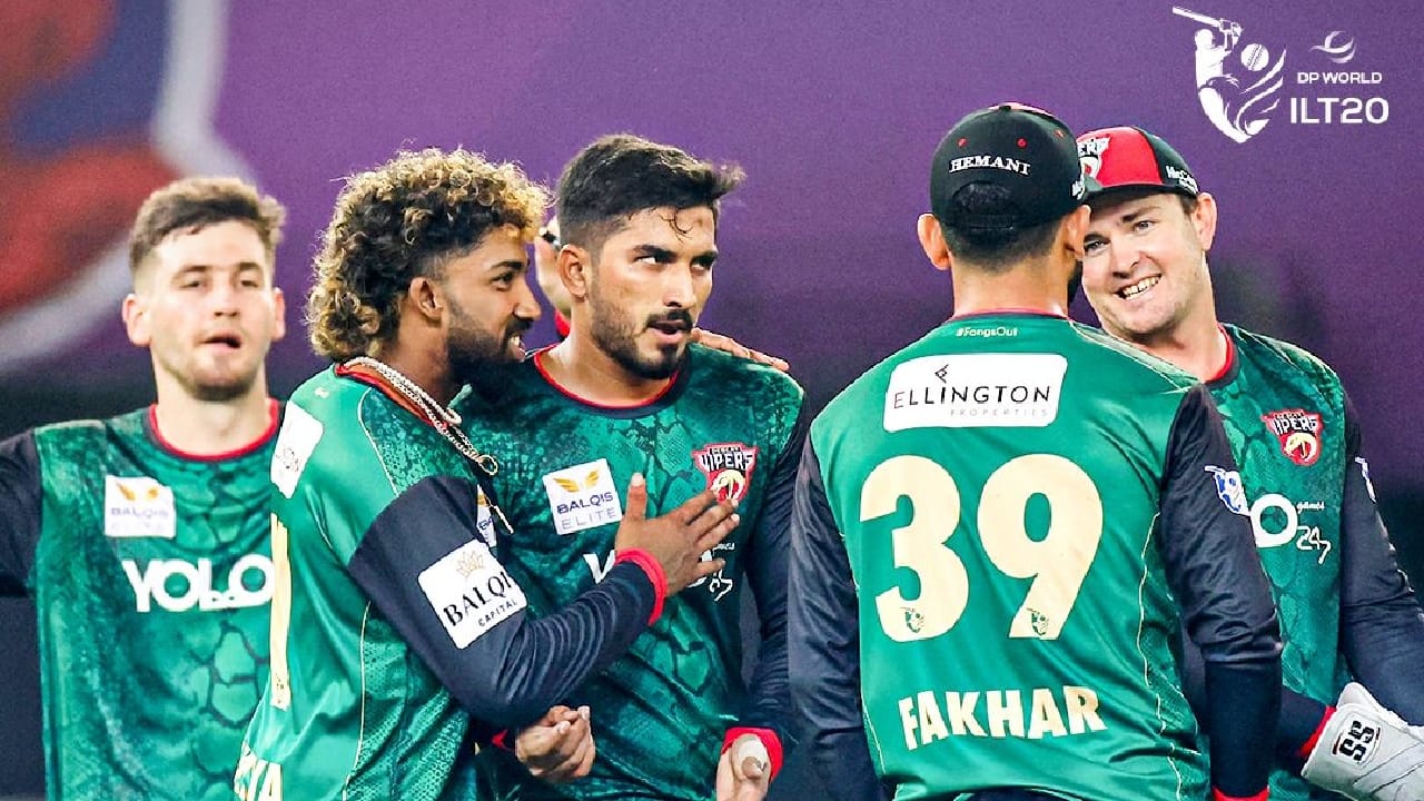 ILT20 2025: ಕ್ಯಾಪಿಟಲ್ಸ್​ಗೆ ಸೋಲು: ವೈಪರ್ಸ್ ಶುಭಾರಂಭ