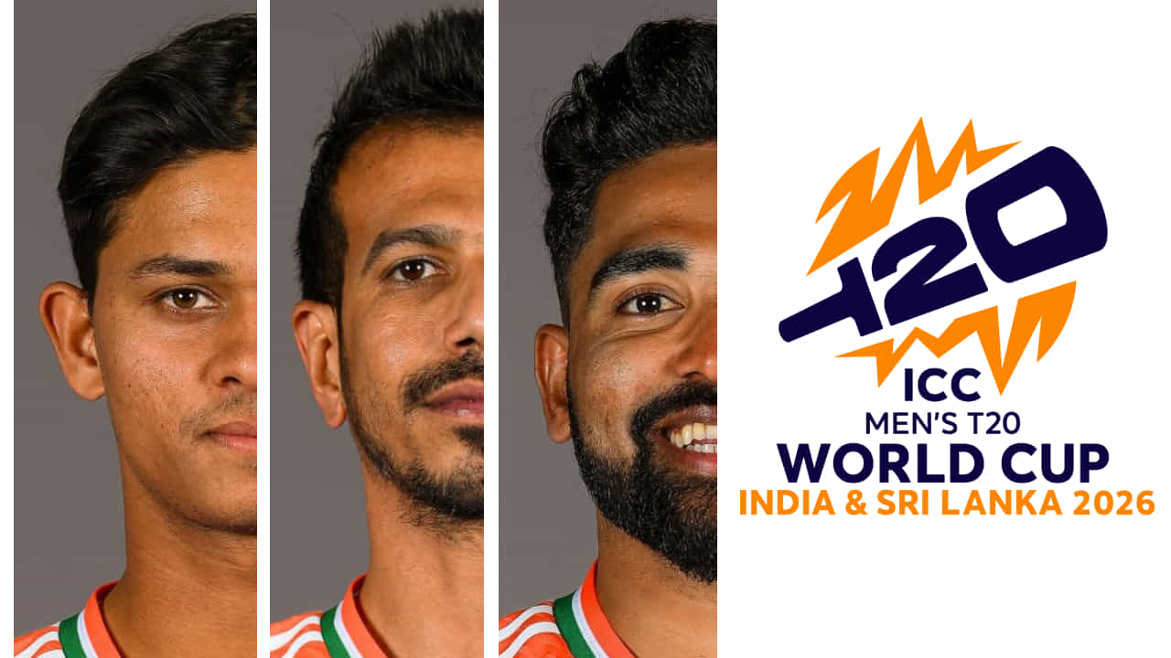 T20 World Cup 2026: ಟಿ20 ವಿಶ್ವಕಪ್ಗೆ ಭಾರತ ತಂಡವನ್ನು ಪ್ರಕಟಿಸಲಾಗಿದೆ. 15 ಸದಸ್ಯರುಗಳ ಈ ತಂಡದಲ್ಲಿ 7 ಆಟಗಾರರು ಕಾಣಿಸಿಕೊಂಡಿಲ್ಲ. ಅಂದರೆ 2024 ರಲ್ಲಿ ಟೀಮ್ ಇಂಡಿಯಾ ಪರ ಟಿ20 ವಿಶ್ವಕಪ್ ಆಡಿದ ಏಳು ಪ್ಲೇಯರ್ಸ್ ಈ ಬಾರಿ ತಂಡದಲ್ಲಿಲ್ಲ. ಹೀಗೆ ಭಾರತ ಟಿ20 ವಿಶ್ವಕಪ್ ತಂಡದಿಂದ ಹೊರಬಿದ್ದಿರುವ ಆಟಗಾರರು ಯಾರೆಂದರೆ...