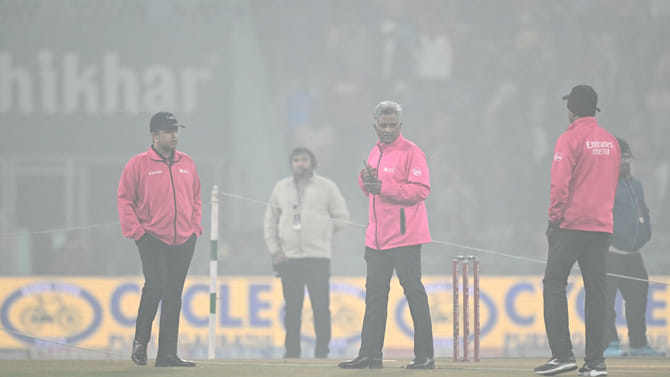 ದಟ್ಟ ಮಂಜಿನಿಂದ ಲಕ್ನೋದಲ್ಲಿ ನಡೆಯಬೇಕಿದ್ದ 4ನೇ ಟಿ20 ಪಂದ್ಯ ರದ್ದು