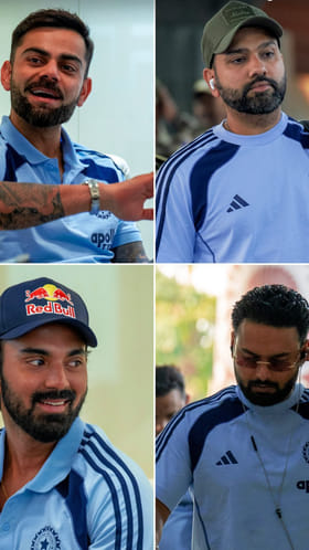 3ನೇ ಏಕದಿನಕ್ಕಾಗಿ ವೈಜಾಗ್​ಗೆ ಬಂದಿಳಿದ ಟೀಂ ಇಂಡಿಯಾ