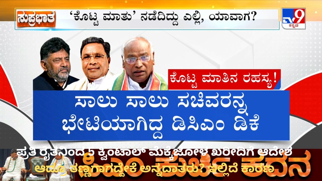 ಗುಂಪುಗಾರಿಕೆ ಇಲ್ಲ ಎನ್ನುತ್ತಲೇ ಗೇಮ್ ಪ್ಲ್ಯಾನ್: ಕರ್ನಾಟಕ ಕಾಂಗ್ರೆಸ್​ ಬಗ್ಗೆ ದೆಹಲೀಲಿ ಸೋನಿಯಾ, ರಾಹುಲ್ ಚರ್ಚೆ?