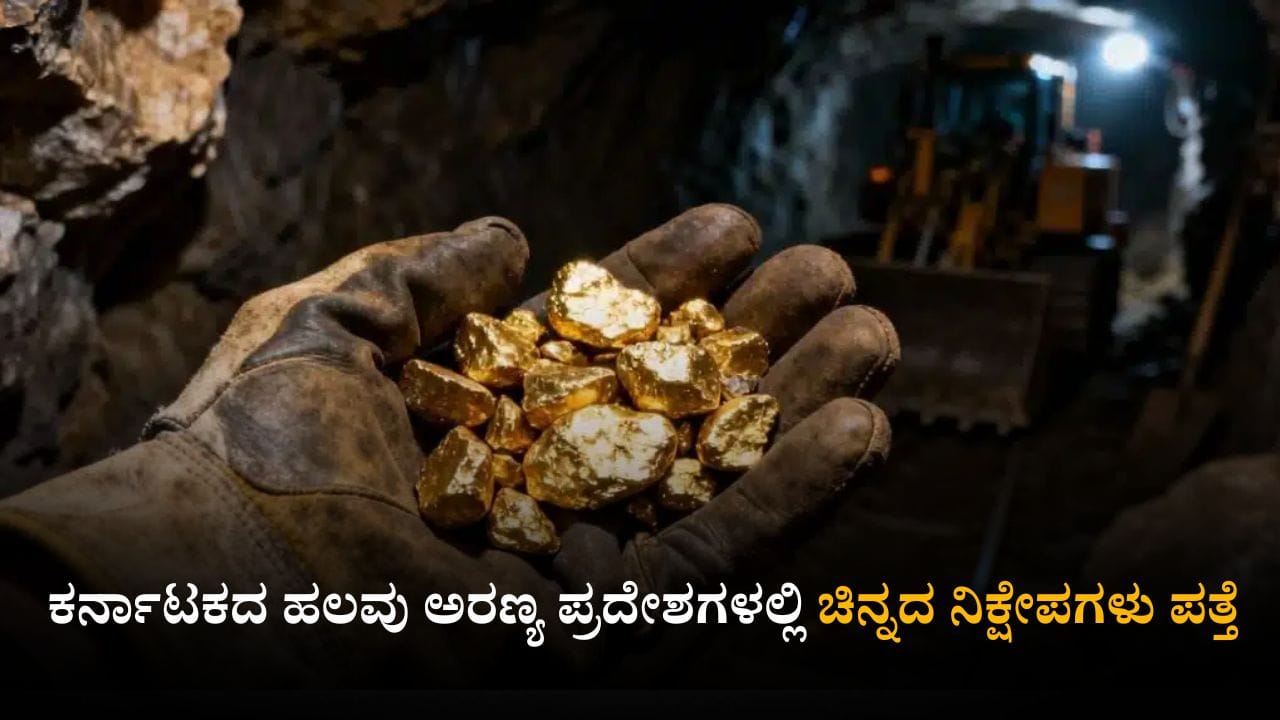 ಕರ್ನಾಟಕದ ಅರಣ್ಯ ಪ್ರದೇಶಗಳಲ್ಲಿ ಭಾರಿ ಚಿನ್ನದ ನಿಕ್ಷೇಪ ಪತ್ತೆ! ಉತ್ಖನನಕ್ಕೊಪ್ಪದ ಅರಣ್ಯ ಇಲಾಖೆ
