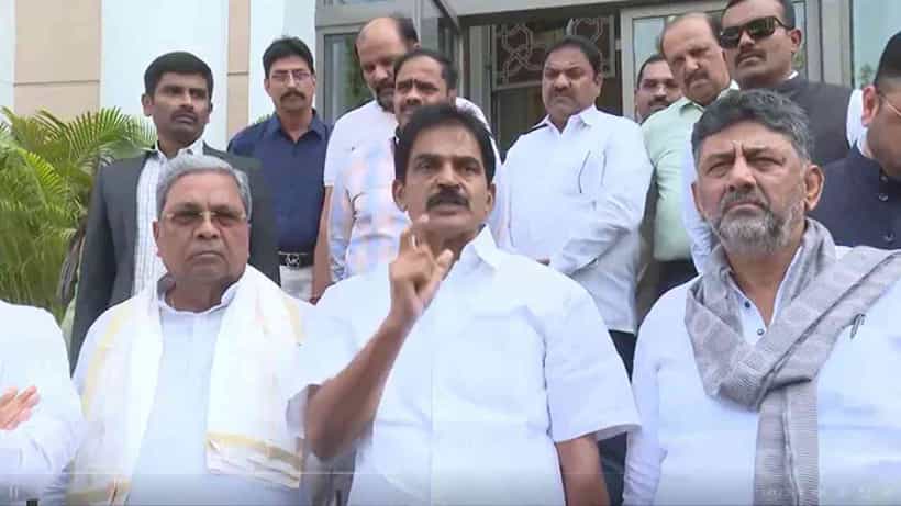 ಮಂಗಳೂರಿನಲ್ಲಿ ವೇಣುಗೋಪಾಲ್ ಎದುರು ಡಿಕೆ ಡಿಕೆ ಘೋಷಣೆ: ಡಿಕೆಶಿ ಆಪ್ತನಿಗೆ ಹೈಕಮಾಂಡ್ ಬಿಗ್ ಶಾಕ್
