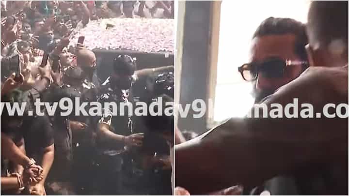 ಅಭಿಮಾನಿಗಳ ಜೊತೆ ‘ಮಾರ್ಕ್’ ನೋಡಿದ ಸುದೀಪ್; ಥಿಯೇಟರ್ ಮುಂದೆ ಜನಸಾಗರ ಅಭಿಮಾನಿಗಳ ಜೊತೆ ‘ಮಾರ್ಕ್’ ನೋಡಿದ ಸುದೀಪ್; ಥಿಯೇಟರ್ ಮುಂದೆ ಜನಸಾಗರ