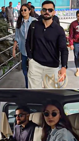 ಮುಂಬೈನಲ್ಲಿ ಕೊಹ್ಲಿ- ಅನುಷ್ಕಾ