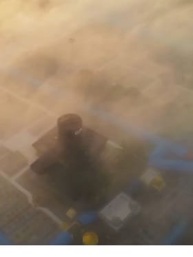 ಮುಂಜಾನೆಯ ಮಂಜಿನಲ್ಲಿ ಅದ್ಭುತವಾಗಿ ಕಂಡ ಕೋಟಿಲಿಂಗೇಶ್ವರ