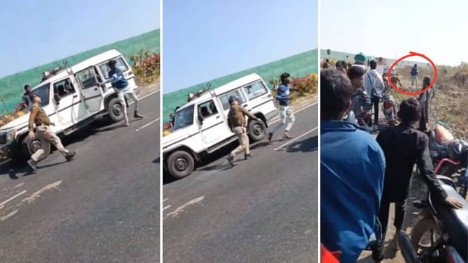 Video: ಪೊಲೀಸ್ ಕಸ್ಟಡಿಯಿಂದ ತಪ್ಪಿಸಿಕೊಂಡು ಓಡಿದ ಆರೋಪಿ