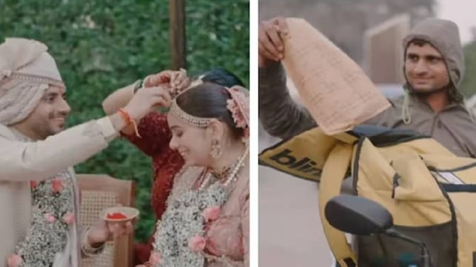 ನಿಲ್ಲಬೇಕಿದ್ದ ಮದುವೆಯನ್ನು ಸರಾಗವಾಗಿ ನಡೆಯುವಂತೆ ಮಾಡಿದ ಬ್ಲಿಂಕಿಟ್