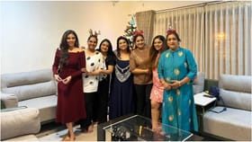 ಕ್ರಿಸ್​ಮಸ್​ ದಿನ ಆಪ್ತರನ್ನು ಕರೆದು ಪಾರ್ಟಿ ಕೊಟ್ಟ ಮೇಘನಾ ರಾಜ್